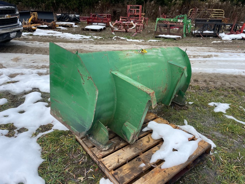 Attachments  John Deere Front Mount Angle Blade - Quick Attach Photo